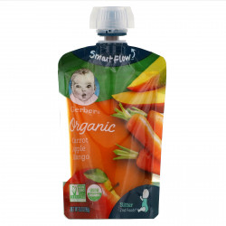 GERBER Organic Carrot Apple Mango