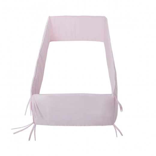 Cambrass - Cot Bumper 360x30x3 cm Liso E Pink