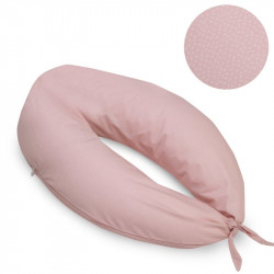 Cambrass - Nursing Pillow Moon 80x185x16 cm Sky Pink/rain