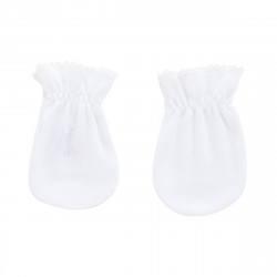 Cambrass - Pair Of Mittens Liso White