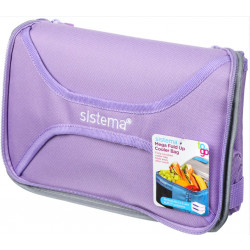 Sistema - Mega Fold Up Cooler Bag - Purple