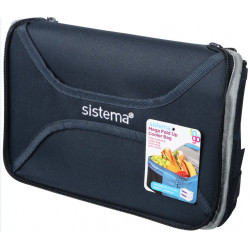 Sistema Mega Fold Up Cooler Bag - Navy Blue