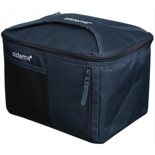 Sistema Mega Fold Up Cooler Bag - Navy Blue