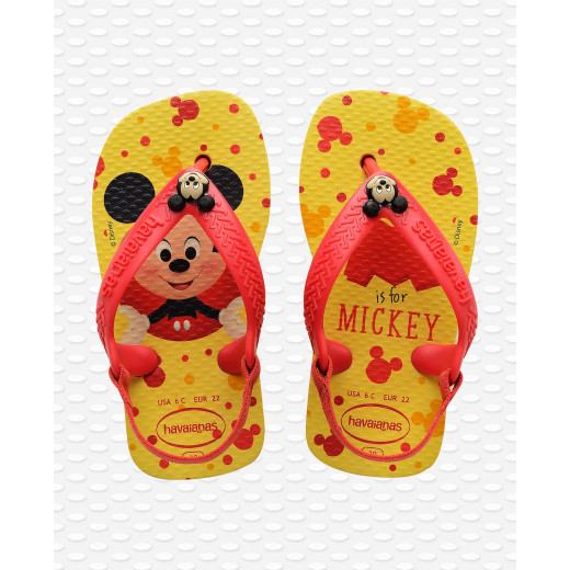 Havaianas Baby Disney Classics II Lemon Yellow Size 23-24