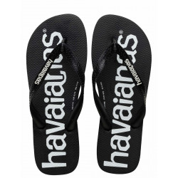 Havaianas Logomania Infradito Nero/ Bianco, Size 37/38