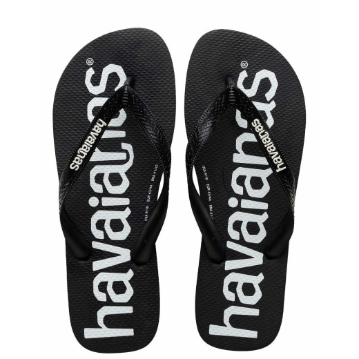 Havaianas Logomania Infradito Nero/ Bianco, Size 39/40