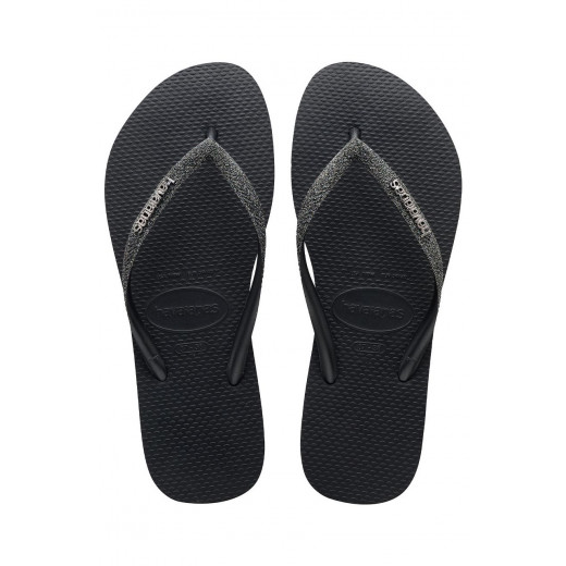 Havaianas Top Mix Black/Steel Grey, Size 39/40