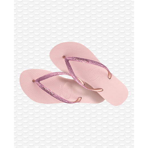 Havaianas Kids Slim Shiny Ballet Rose Size 25/26