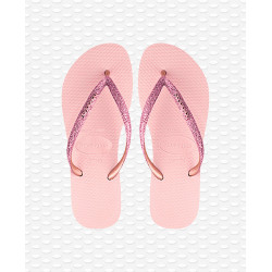 Havaianas Kids Slim Shiny Ballet Rose Size 25/26