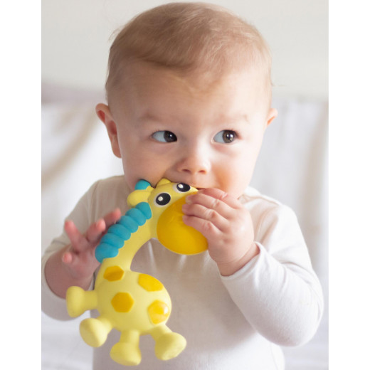 Playgro Squeak and Soothe Natural Teether