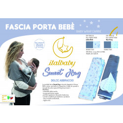 Italbaby Baby Wrap Carrier Sweet Hug Little Bird