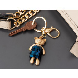 Madame Coco Teddy Bear Figure Keychain