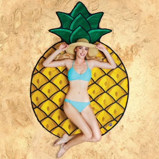 BigMouth Gigantic Pineapple Beach Blanket