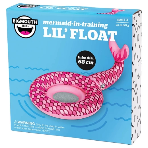 BigMouth Mini Mermaid Tail Lil Float - Pink