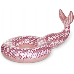 BigMouth Rose Gold Giant Mermaid Tail Pool Float