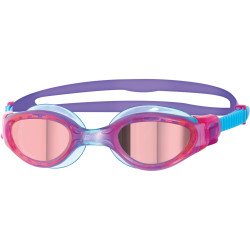 Zoggs Junior Phantom Elite Mir Goggle, Red /.Pink