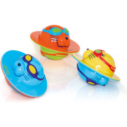 Zoggs Kids Seal Flips Pool Water Toy, Multicolour, 3 Pcs