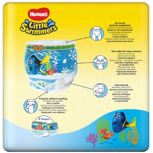 Huggies Little Swimmers Swim Pants, Size 3-4, 7-15 Kg, 12 Pants