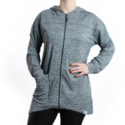 RB Women's Performance Short Jacket , Large, Medium Gray