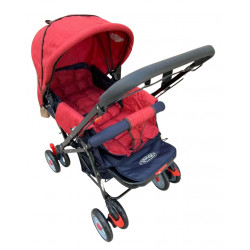 Toy Mart Stroller , Red and Blue