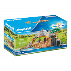 Playmobil - Family Fun Outdoor Lion Enclosure