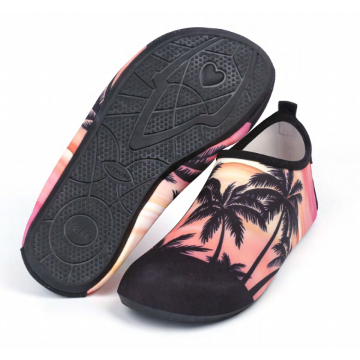 أحذية مائية للبالغين، تصميم شاطئ بحر أحمر ، قياس 36-37