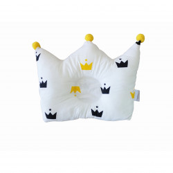 Baby Shaping Pillow Prevent Flat Head Infants Crown Bedding Pillows Newborn Room, Crown