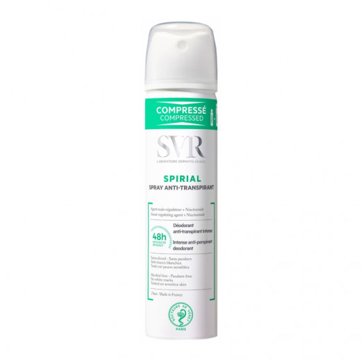 SVR Spirial Deodorant Anti-Perspirant Spray 75 Ml