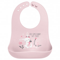 Stephen Joseph Silicone Bib Bunny