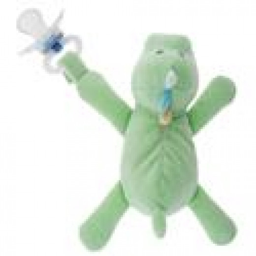 Stephen Joseph Pacifier Plush Dino