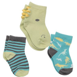 Stephen Joseph Boxed Socks Set Dino