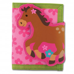 Stephen Joseph Wallet Girl Horse