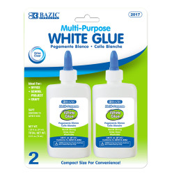 Bazic White Glue ,37ml (2/pack)