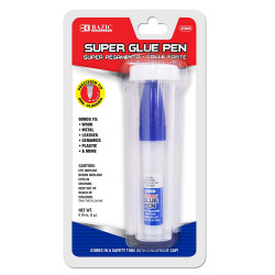 Bazic Super Glue Pen Precision,3g ,1-Pack