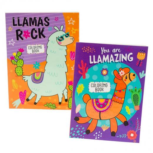 Bazic LlAMAS Coloring Book, 1 Book