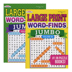 Kappa Jumbo Large Print Word Finds Puzzle Book