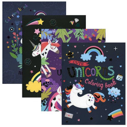 Bazic Color Book: Unicorns Coloring Book