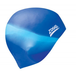 Zoggs Silicone Cap Multi Colour Swimming Hat - Swimming Cap