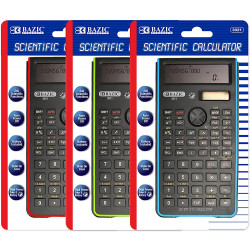 Bazic 240 Function Scientific Calculator With Slide-on Case