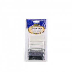 Bazic 6 Iridescent Color Glitter Pack (2g)