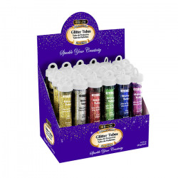 Bazic Primary Color Glitter Tubes (22g) 1pcs