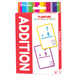 Bazic Addition Flash Cards (36/Pack)