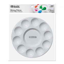 Bazic Round Mixing Palette