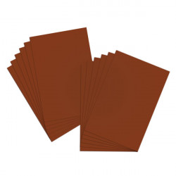 Bazic Brown Poster Board, 5 Sheets