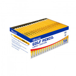 Bazic Pre-Sharpened Golf Pencil (144/Pack)