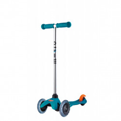 Mini Micro Classic Led Scooter, Aqua