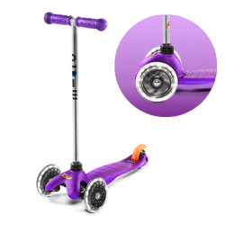 Mini Micro Classic Led Scooter, Purple