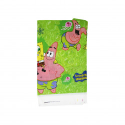 Disposable Tables Cover , Green Sponge Bob Design