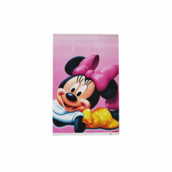 Plastic Gift Bags, Pink Mickey Mouse Design, 10 Bags