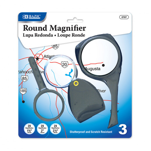 Round Magnifier Set, (3 Pk)